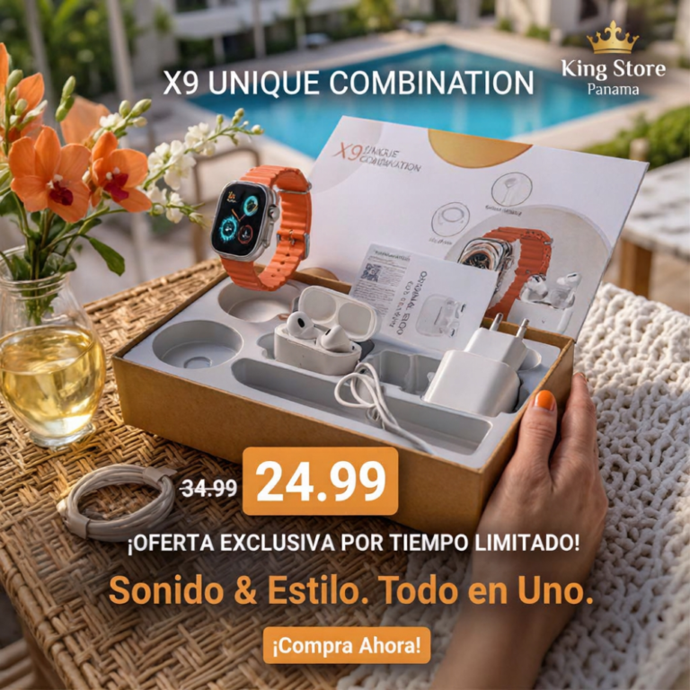 SmartWatch X9 + Audífonos