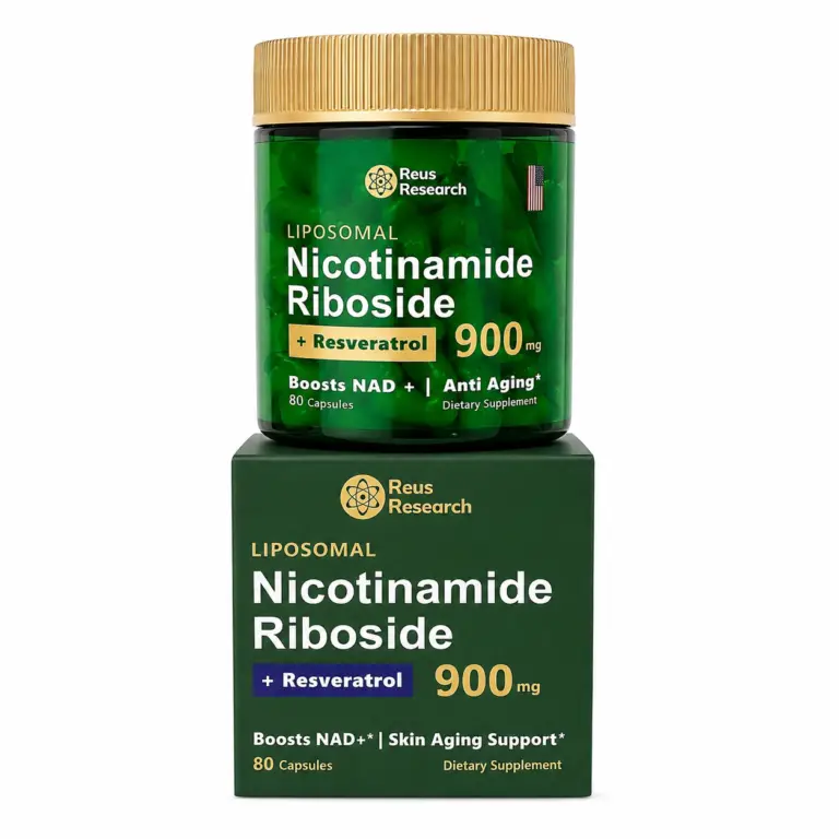 NAD Resveratrol Reus 900mg 80 Capsulas